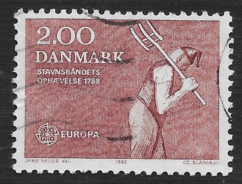 Denmark #723 2k History - Abolition of Slavery
