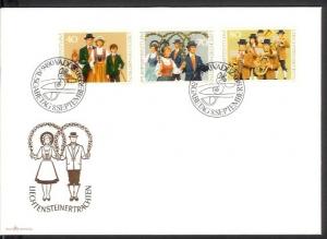 Liechtenstein - 1980 Costumes (FDC)