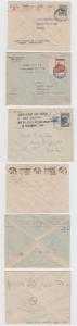 ARGENTINA 1944 FF COVERS POSADAS-BS AS, RESISTENCIA-BS AS & MAR DEL PLATA-BS AS 