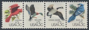 USA SC# 1759a-d  Birds 1978 Philatelic Canada  Used  see details / scans 