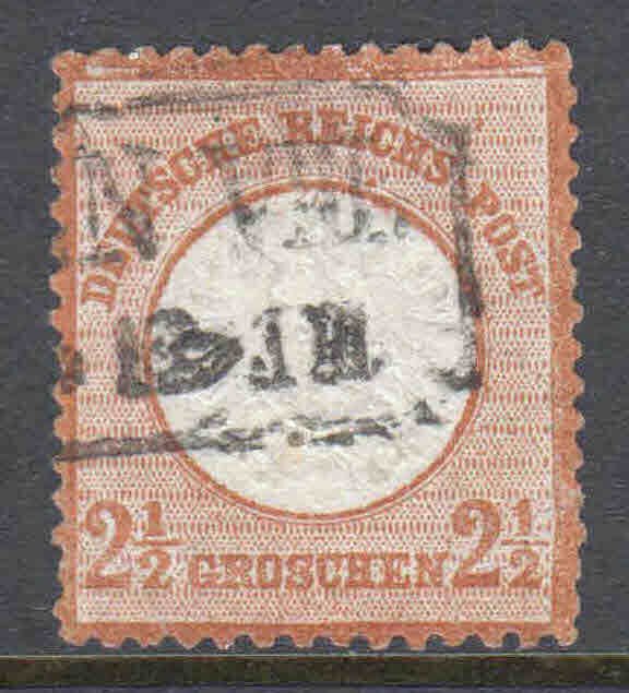 GERMANY 19a LILAC BR TOWN CANCEL VF SOUND $500 SCV