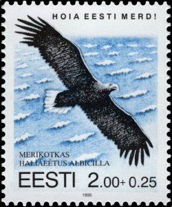 Estonia 1995 #B64 MNH. Eagle