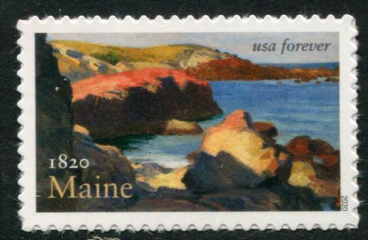 5456 US (55c) Maine SA, MNH
