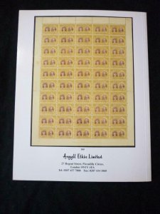 ARGYLL ETKIN AUCTION CATALOGUE 2005 WITH ANGLO-BOER WAR FROM KENNETH GRIFFITH