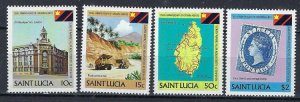 St Lucia 603-06 MNH 1983 set (ak2317)