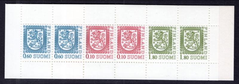 Finland 713a Booklet MNH VF