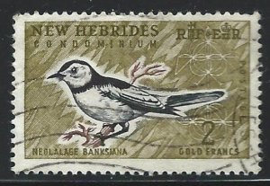 New Hebrides British used SC 105