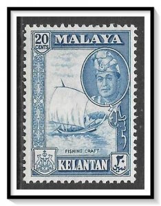 Kelantan #90 Sultan & Fishing Craft MH