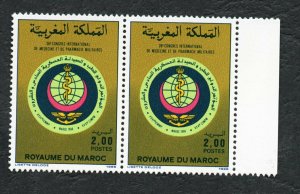 1986 - Morocco -26th International Military Medicine and pharmacy Congress- Pair 