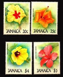 Jamaica Scott 675 - 678 Unused NH