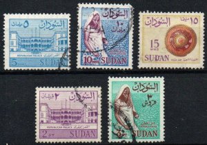 Sudan Sc #146-150 Used