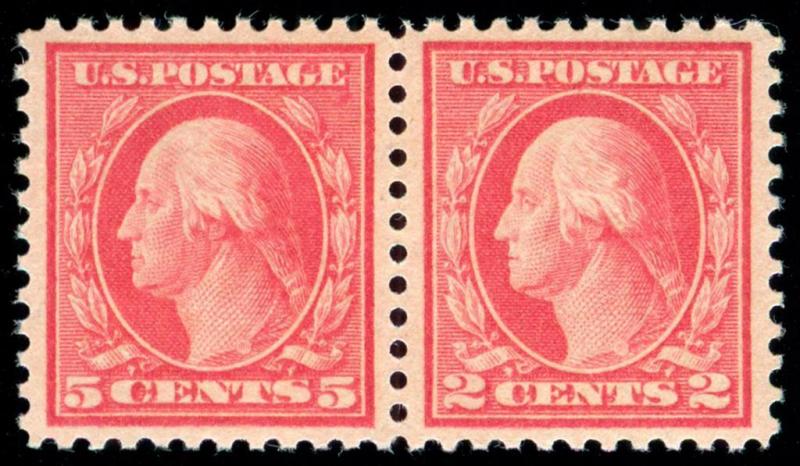 momen: US Stamps #505 Pair MINT OG NH PSE Cert XF-SUP