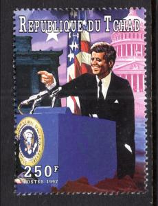 Chad 712s John F Kennedy MNH VF