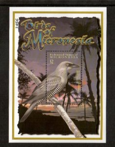 Micronesia 2001 - Birds - Souvenir Stamp Sheet - Scott #468 - MNH