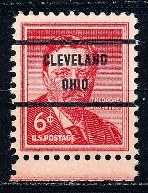 US #1039 Cleveland Ohio Precancel Unused