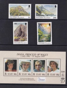 PITCAIRN ISLAND ANNUAL COLLECTION FOLDER 1998 S/SHEETS AND SETS LOTS NOT SHOWN