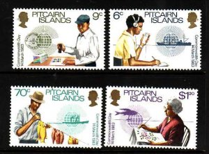 Pitcairn Is.-Sc#221-4- id12- unused NH set-Commonwealth Day-1983-