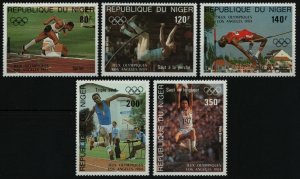 1984 Niger 876-880 1984 Olympic Games in Los Angeles 9,00 €