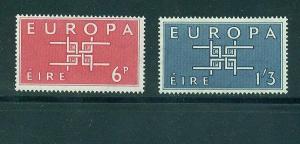 Ireland 1963 Europa  SC 188 - 189 SG 195 - 196 MNH