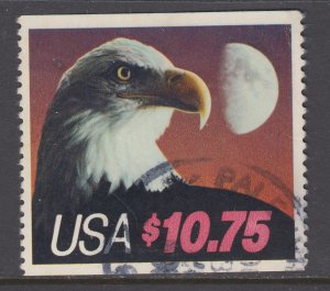 US Sc 2122 used. 1985 $10.75 Eagle and Half Moon Express Mail stamp, F-VF