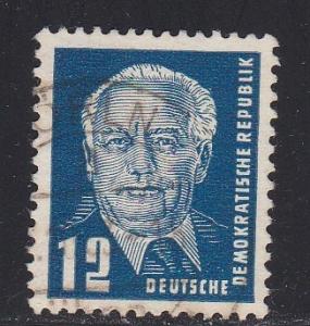 Germany DDR # 114, Wilhelm Pieck, Used, 1/3 Cat