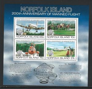 Norfolk Island   owls  MNH  sc 313a