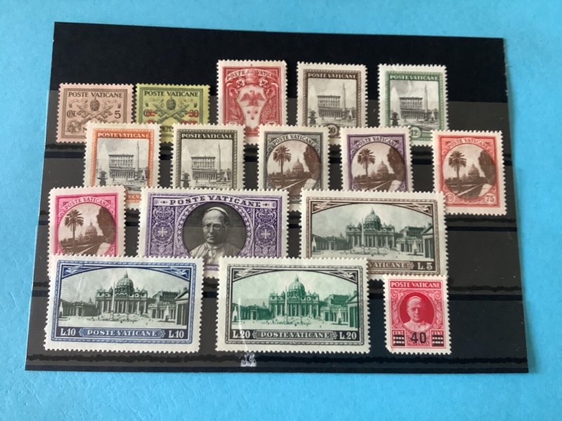 Vatican Post 1931-34  Mounted Mint or Used   Stamps R46363 