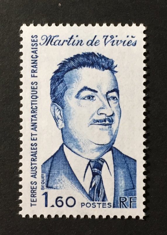 FSAT 1983 #100, Martin De Vivies, Wholesale Lot of 5, MNH, CV $4