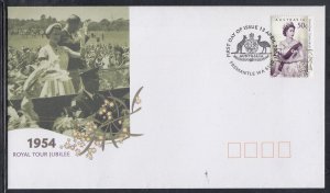 Australia Scott 2234 FDC - Queen;s 1954 Royal Tour Jubilee