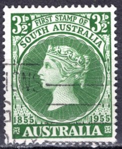 Australia 1955; Sc. # 285; Used Cpl. Set