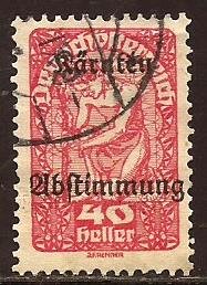 Austria  #  B - 17  used