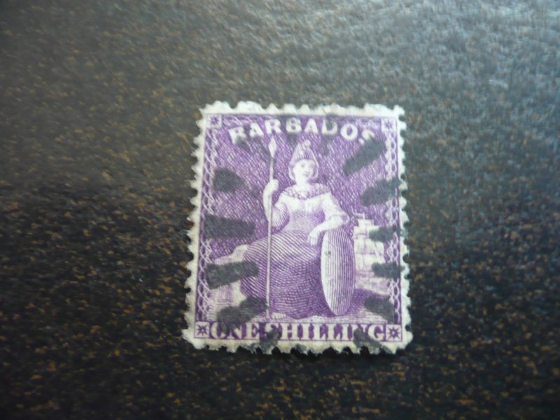Stamps - Barbados - Scott# 49 - Used Part Set of 1 Stamp