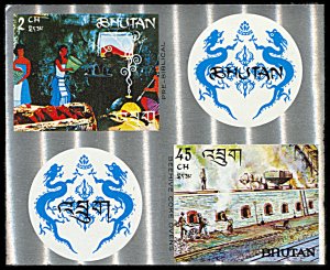 Bhutan 103n, MNH, History of Steel Making souvenir sheet of 2