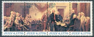 USA 1694a MNH Strip of 4