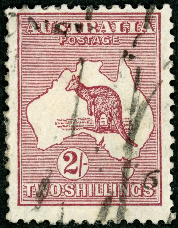 Australia SG110 2/- Kangaroo. Used. Ref:106