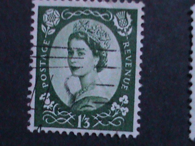 ​GREAT BRITAIN-1952 QUEEN ELIZABETH II USED 71 YEARS OLD WE SHIP TO WORLDWIDE