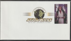 U.S.  Scott #4143i 2007 FDC Star Wars Un-Addressed