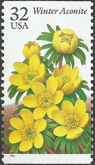 # 3026 MINT NEVER HINGED ( MNH ) WINTER ACONITE