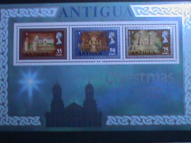 ANTIGUA-1972- CHRISTMAS  MNH MINI SHEET -VF WE SHIP TO WORLDWIDE & COMBINE