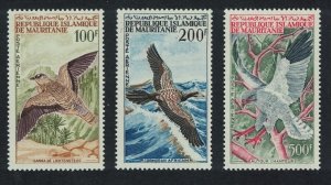 Mauritania Sandgrouse Cormorant Goshawk Birds 1964 MNH SC#C29-C31