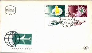 Israel, Worldwide First Day Cover, Birds, Aviation