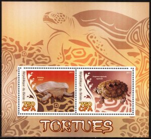 Benin 2014 Reptiles Turtles Sheet MNH