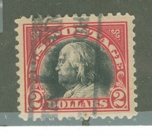 United States #547 Used Single