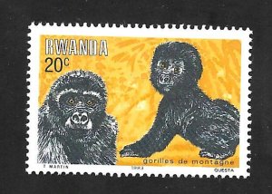 Rwanda 1983 - MNH - Scott #1158