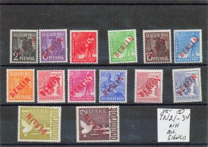 GERMANY 9N21-34   MNH   ALL SIGNED