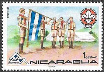Nicaragua SC 989 - Scouting - MNH - 1974