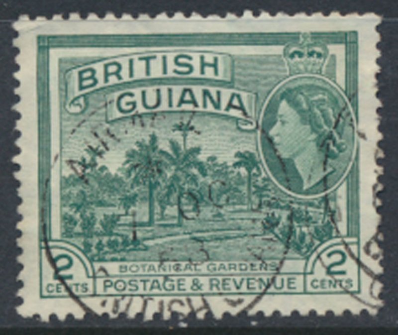 British Guiana SG 332 Used  Botantical Gardens Sc# 254 see scan