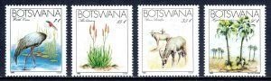 Botswana 329-32 Wildlife mnh