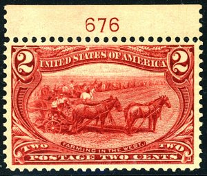 U.S. #286 MINT WITH PSE CERT OG NH F-VF 75