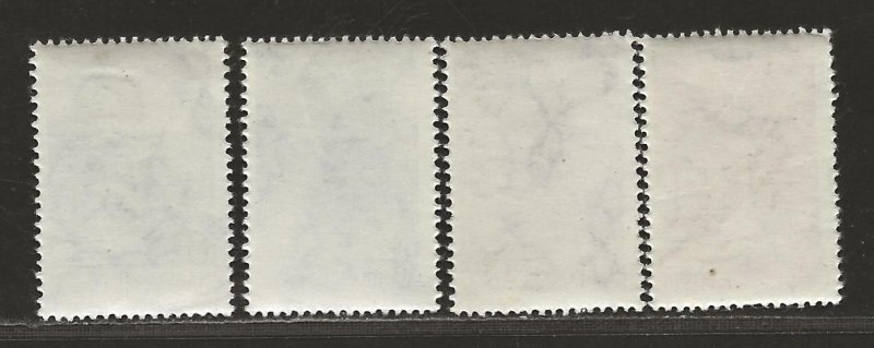 HUNGARY SC# B166-B169   F/MNH